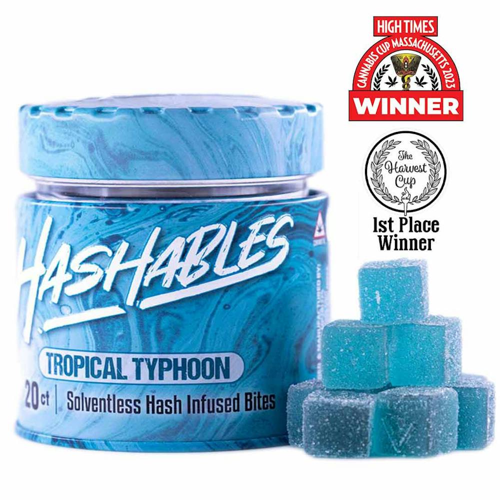 Product Tropical Typhoon | Solventless Hash Infused Gummies 20pk