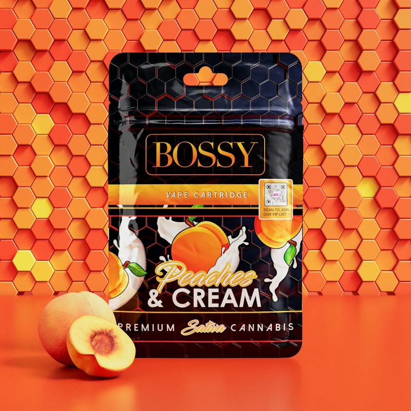 Bossy Cartridge | Peaches & Cream (Sativa)