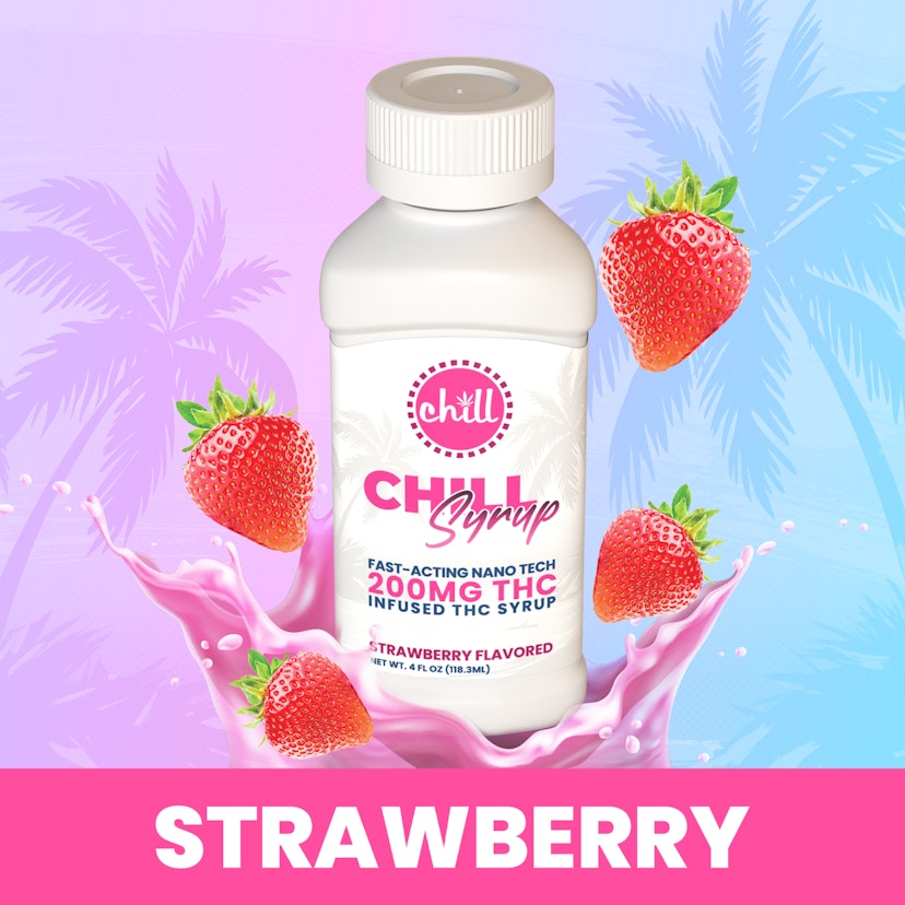 Chill Medicated - Strawberry 200mg Syrup