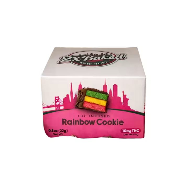 2X Baked | Rainbow Cookie | 100mg | 1pc