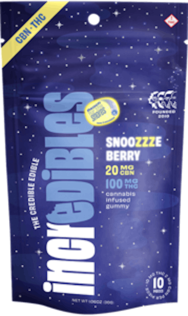 Snoozzzeberry Gummies [10pk] (100mg THC/20mg CBN)