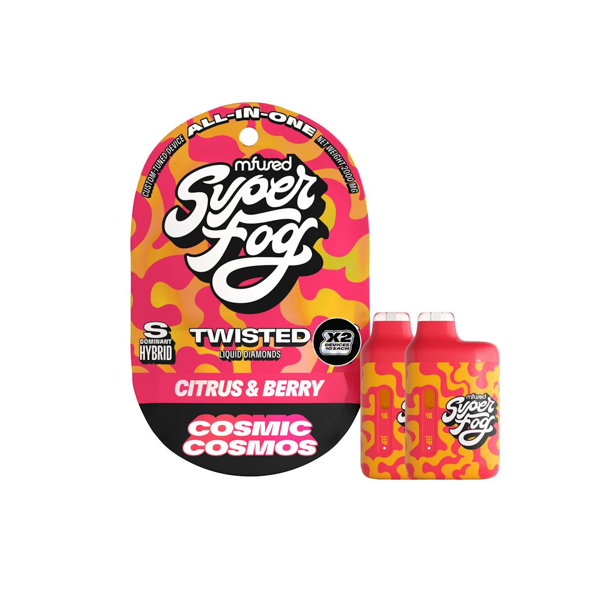 Cosmic Cosmos 2pk Liquid Diamonds Disposables | 2g Vaporizers