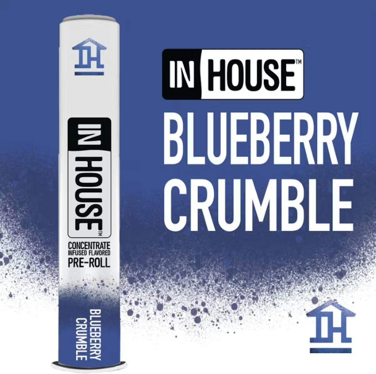 Image of Blueberry Crumble | .75g Infused Preroll