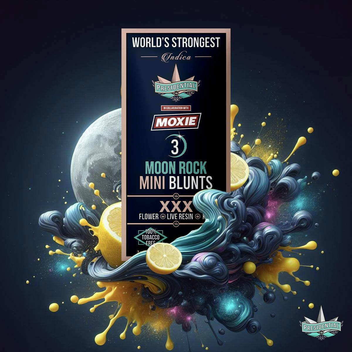 Presidential - 3-Pack .7g Infused Blunts - XXX
