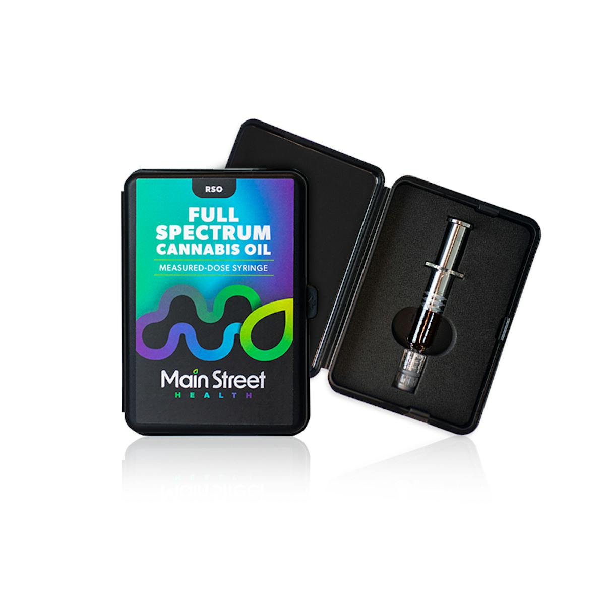 Photo of Larry’s Breath RSO Syringe