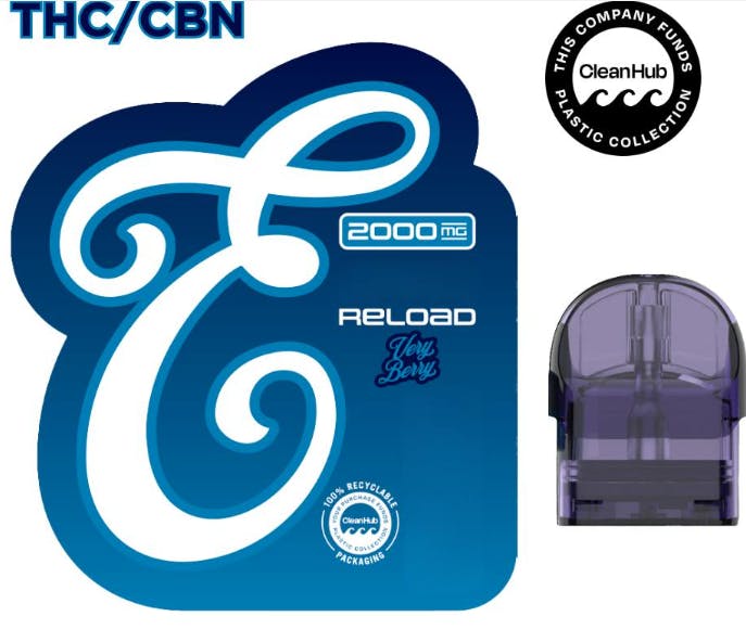 Product Eureka Fusion | Very Berry 4:1 THC/CBN | Reload Pod