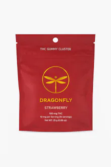 Dragonfly - 100mg Gummies Cluster - Strawberry
