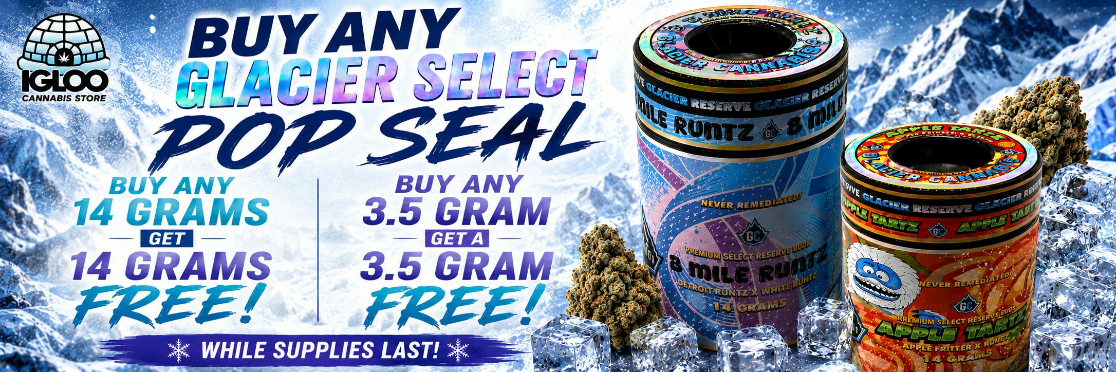 BOGO pop seal 