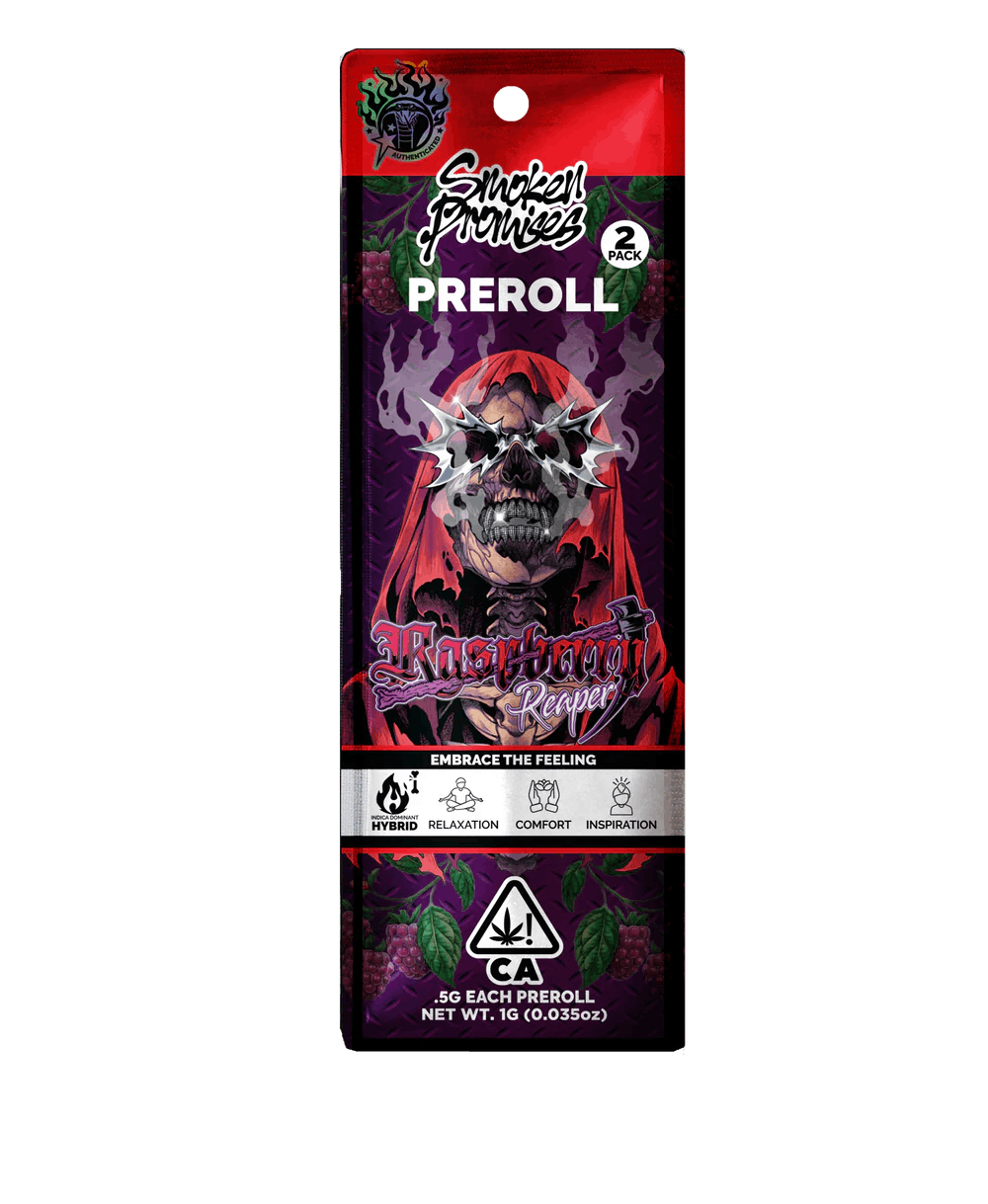 RASPBERRY REAPER 2PK PREROLLS