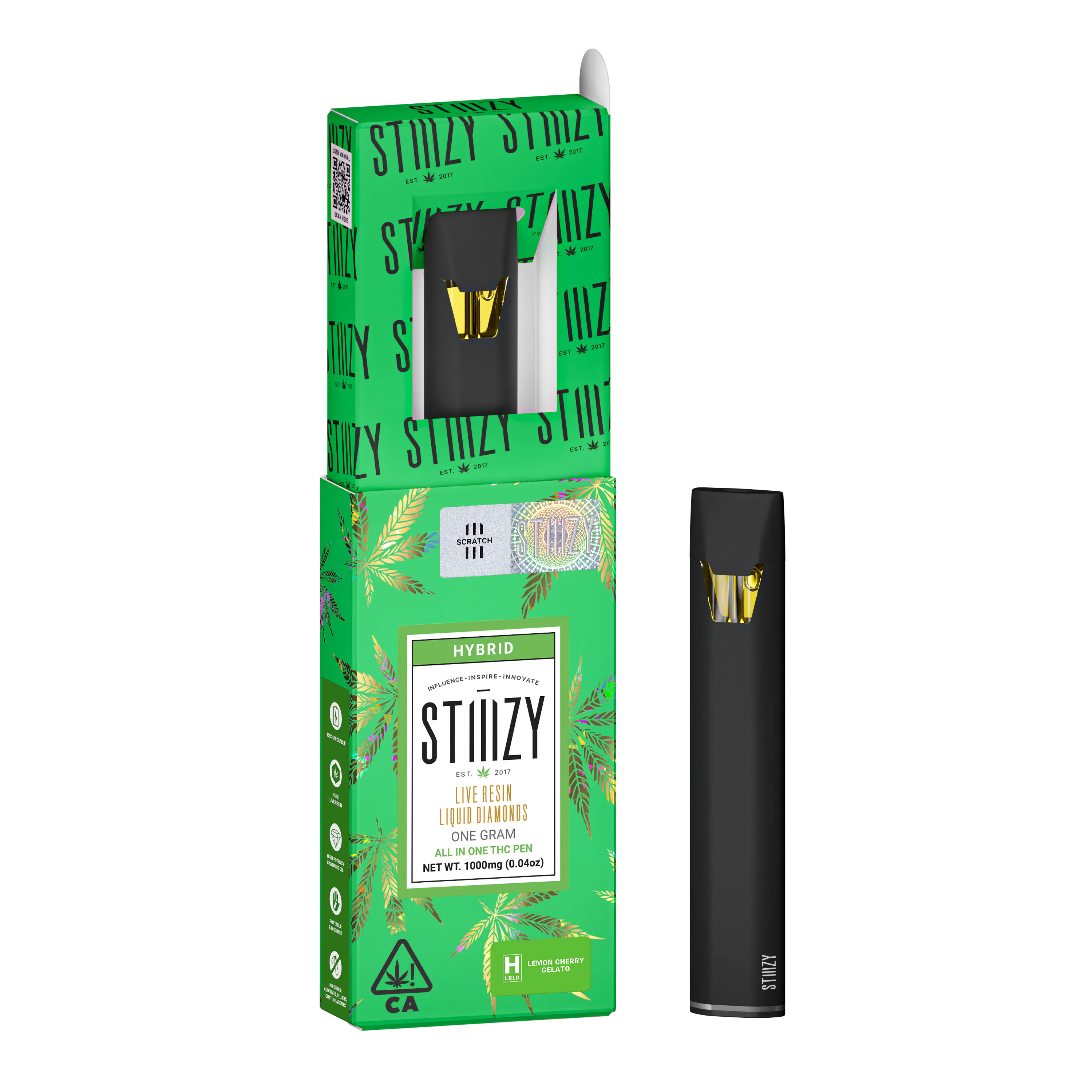 Lemon Cherry Gelato All-In-One THC Pen | 1g | Harborside (San Jose