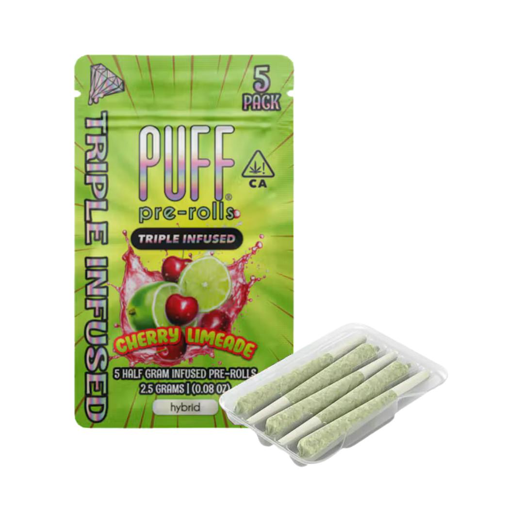 CHERRY LIMEADE 5PK DIAMOND INFUSED PREROLLS