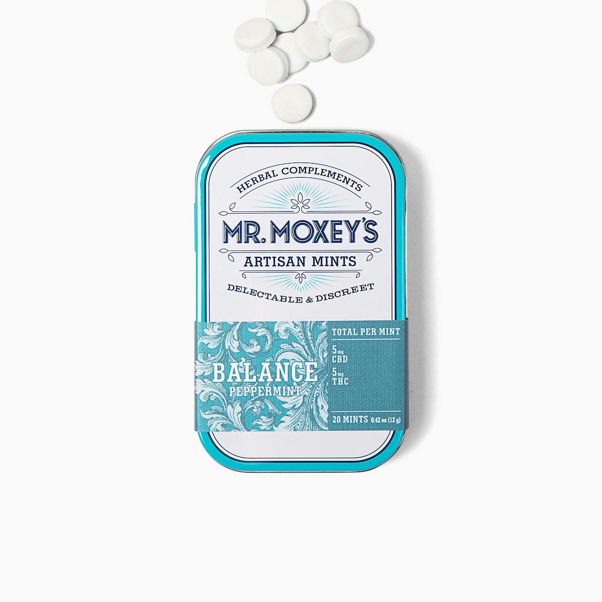 Photo of Balance 1:1 Peppermint Mints (100mg CBD/100mg THC)