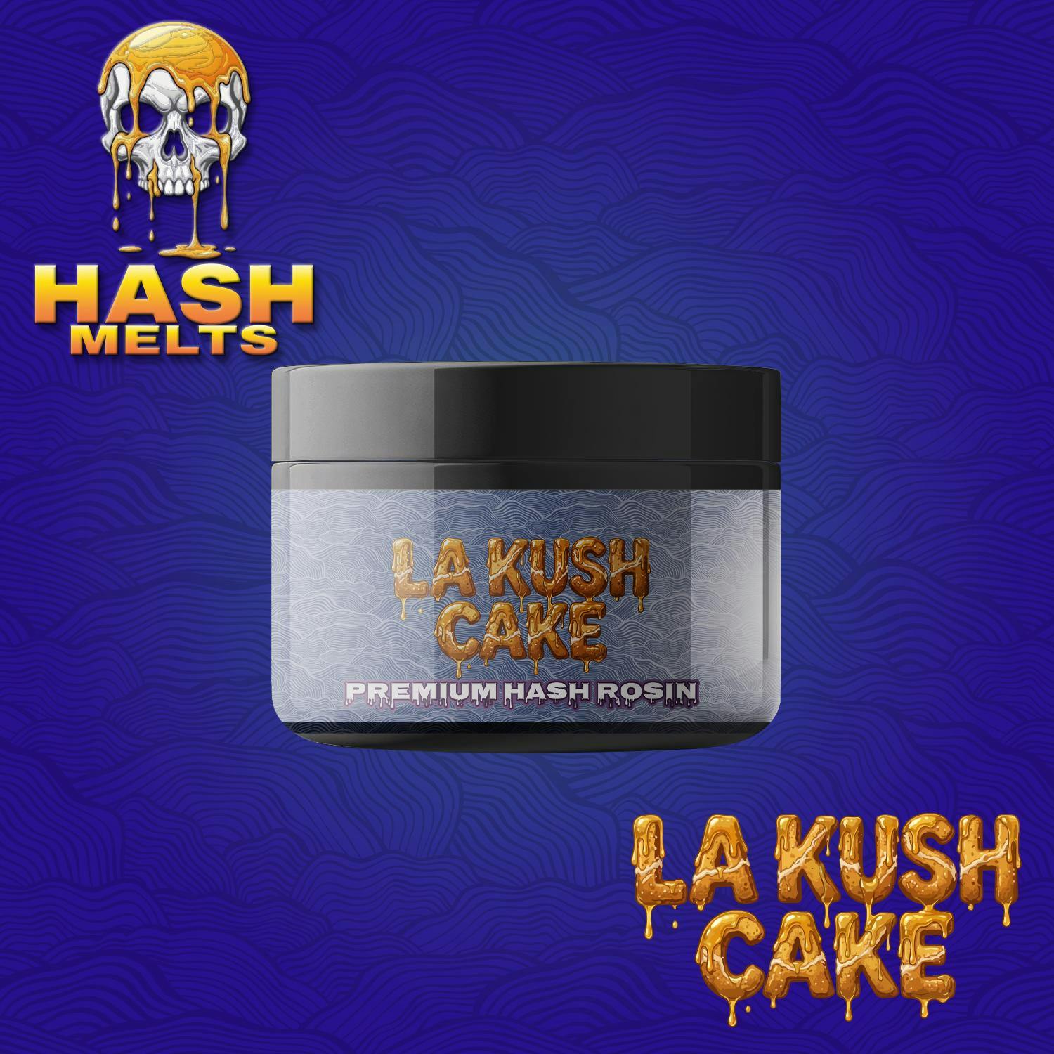 Stoned to the Bone - 1g Live Rosin - LA Kush Cake