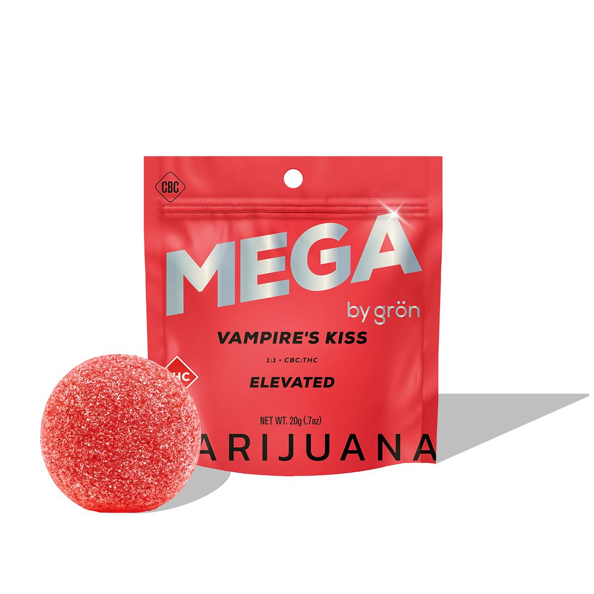 Photo of 1:1 Vampire’s Kiss Mega – CBC/THC – Sativa