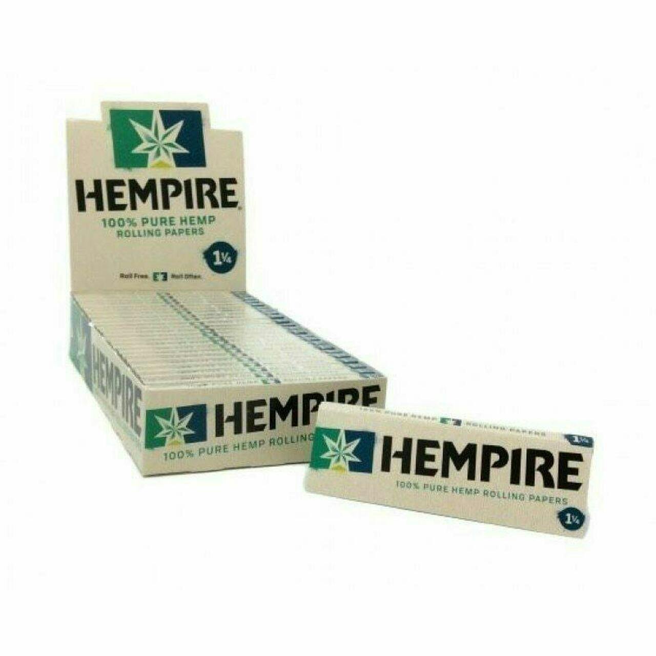 Hempire 100% Pure Hemp Rolling Papers 1 1/4