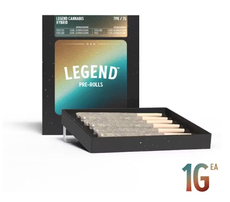 Legend (TerrAscend) Snow Cone | 7-Pack Pre-Rolls - Union Chill