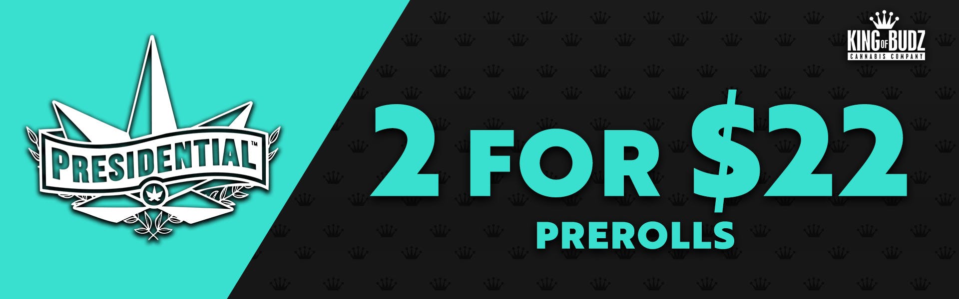 Presidential - 1g Moon Rock Infused Prerolls -2/$22