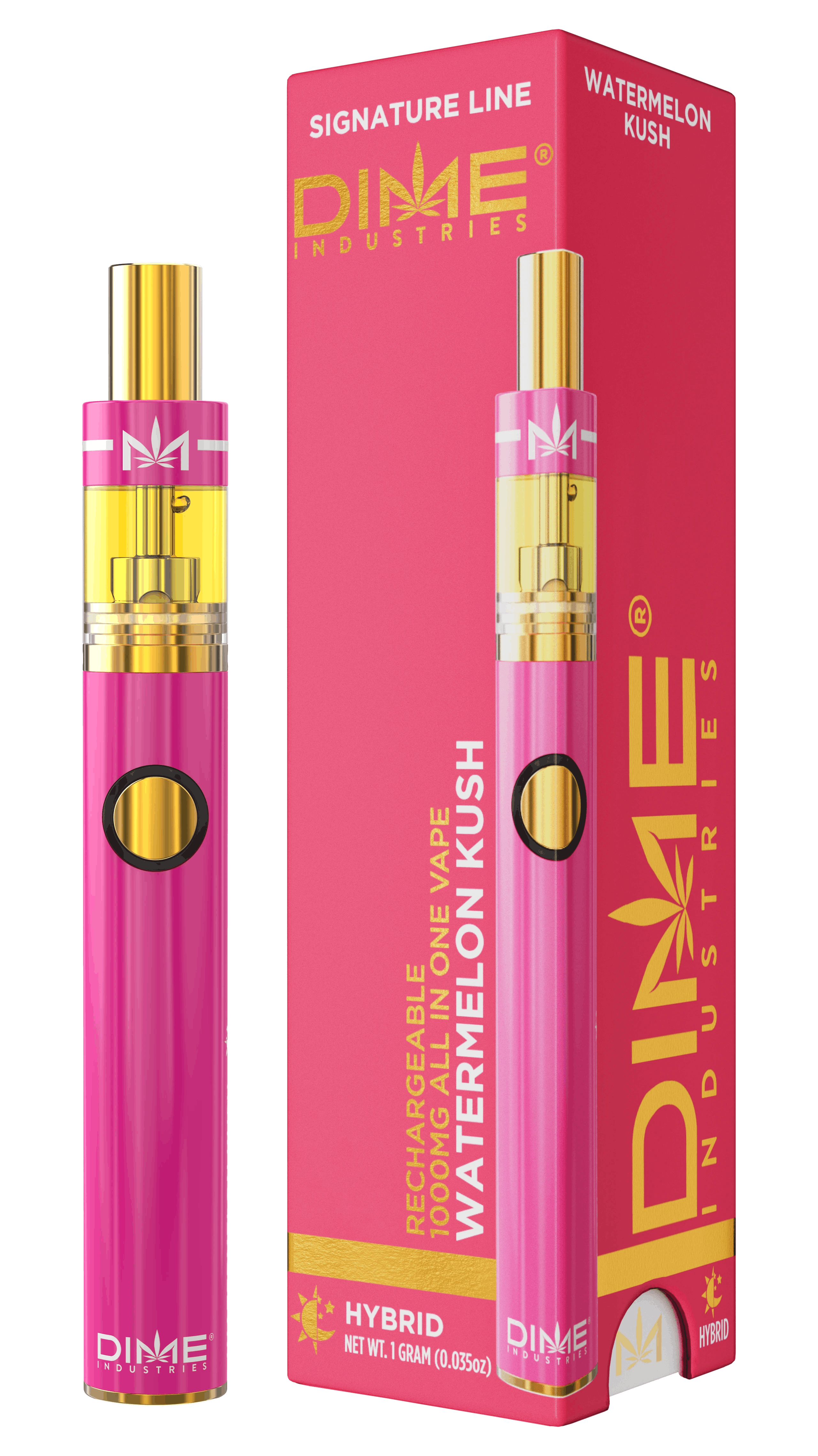 Product: Dime Industries | Watermelon Kush | Distillate AIO - 2g