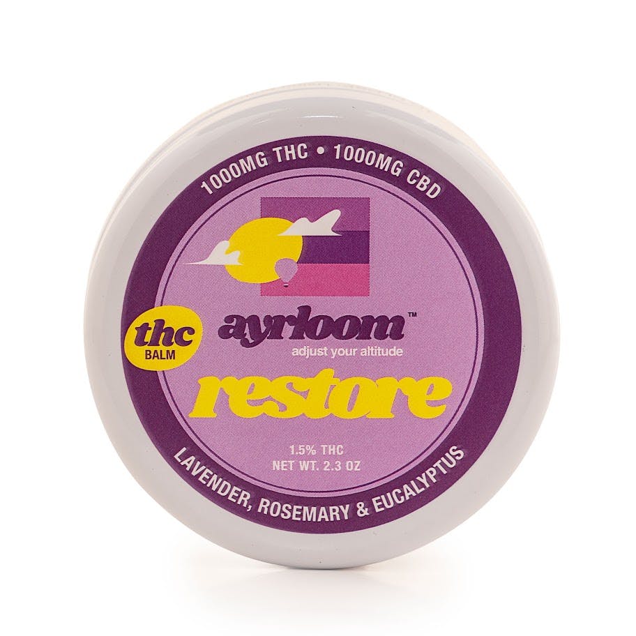 Photo of Ayrloom | Restore 1:1 Topical | 1000MG THC : 1000MG CBD