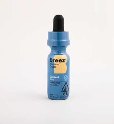 Product CoC Breez Tincture Drops - Original Mint 100mg