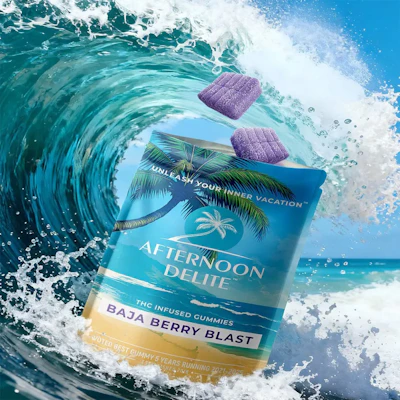 Afternoon Delite - 200mg Gummies - Baja Berry Blast