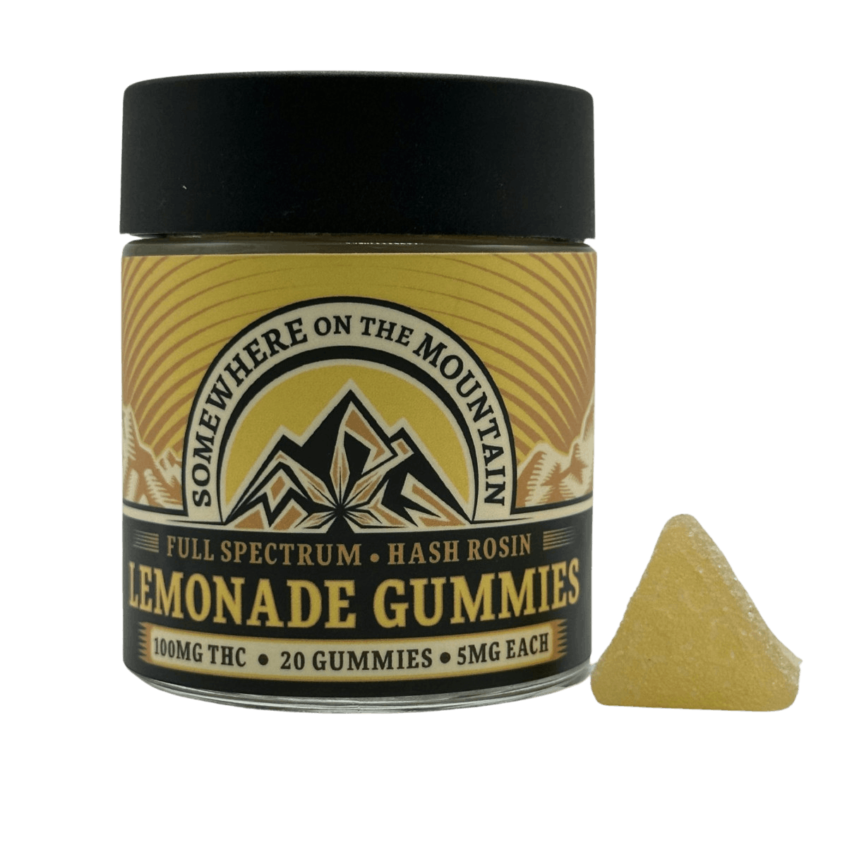 Image of Lemonade | 100mg Hash Rosin Gummies