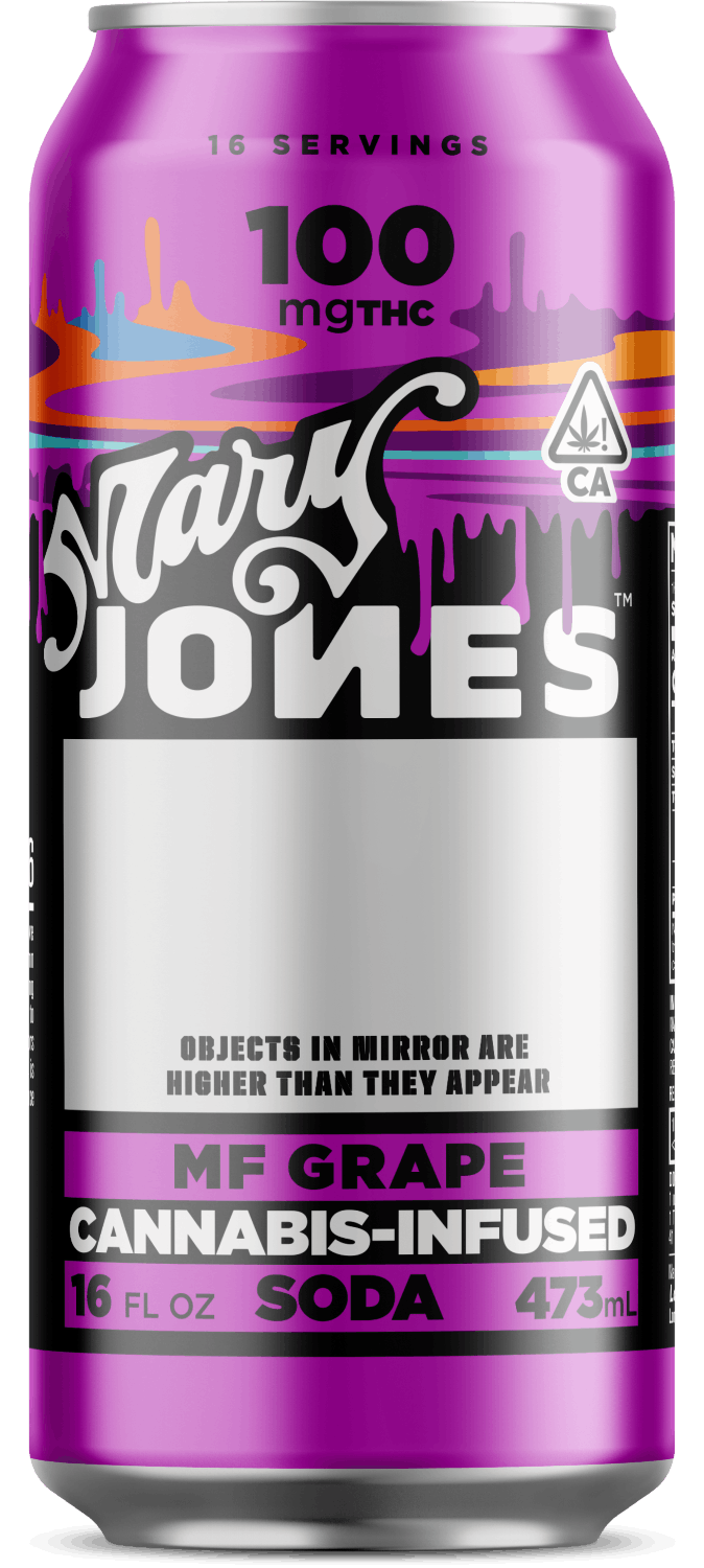 Product: MARY JONES | MF GRAPE - SODA | 100MG