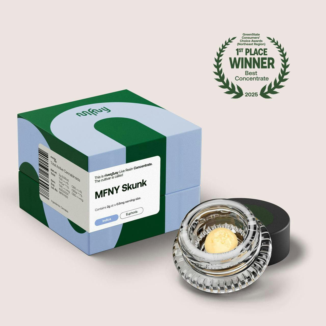 Mfny Skunk Live Resin Badder | 2g