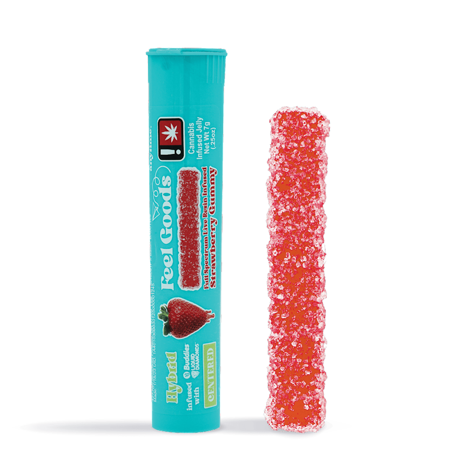 Sparkling Strawberry Gummy Straw