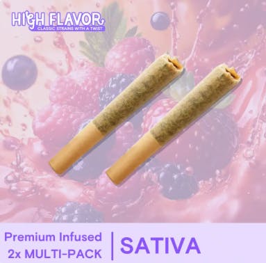 Berry Haze | Infused Pre-Roll Pack x 2]