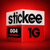 STICKEE | GG4 | Indica | Live Resin Concentrate | 1G - product image at King of Budz