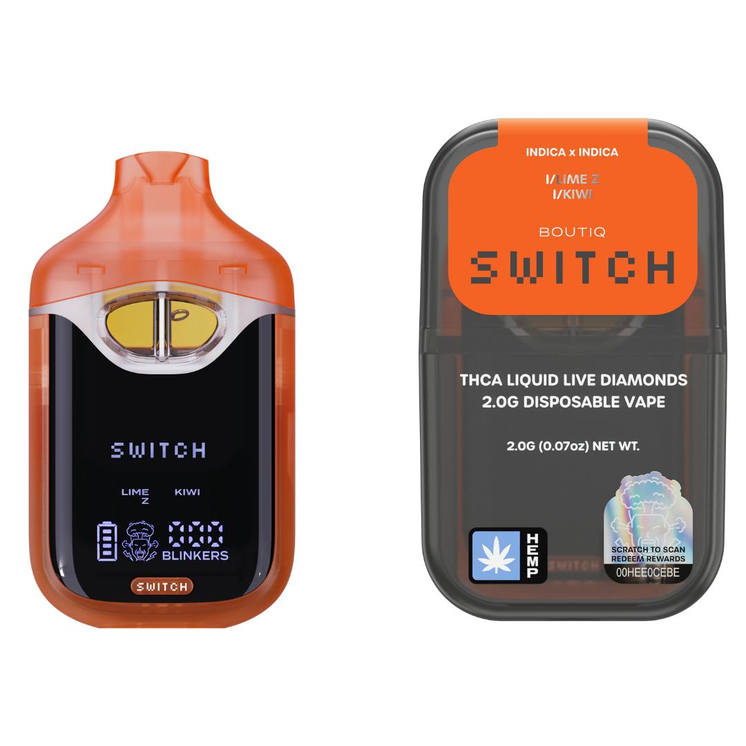 elf bar vape uk Boutiq Switch 3-in-1 Liquid Live Diamonds Disposable Vape 2g main image 1