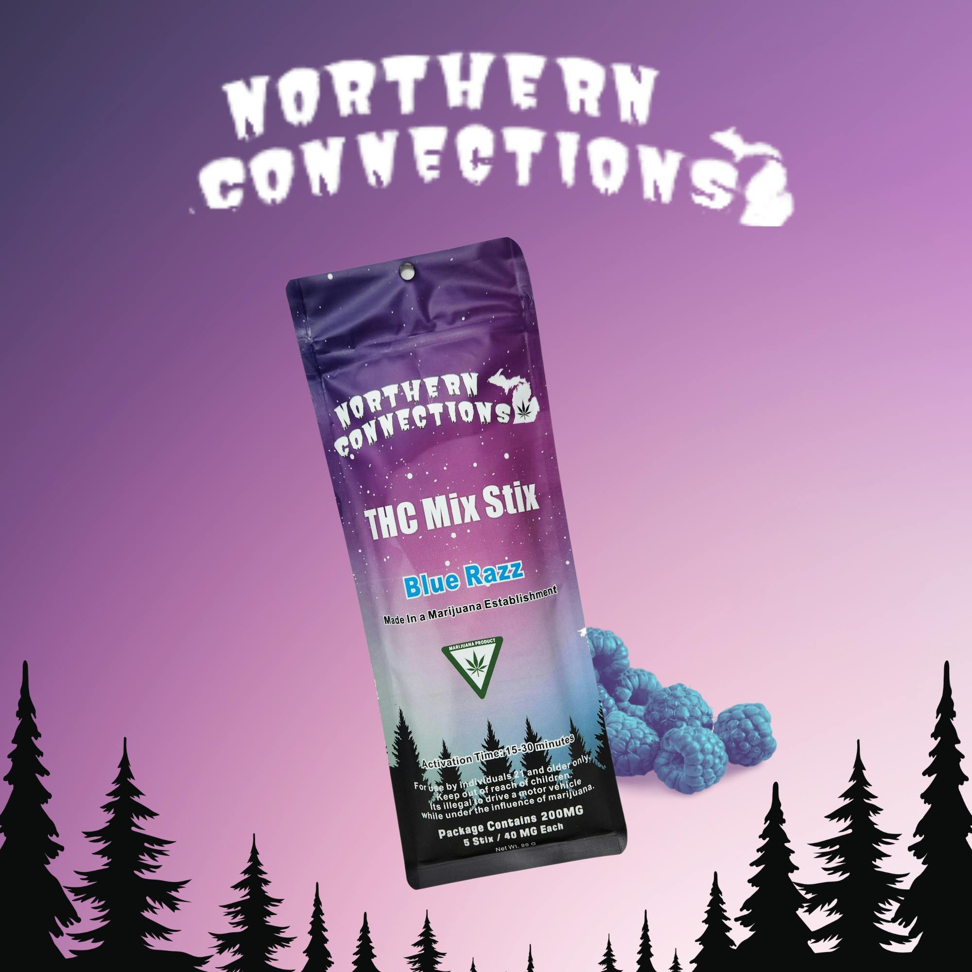 Product: Strawberry Lemonade | 40mg x 5pk | Mix Stix | Northern Connections