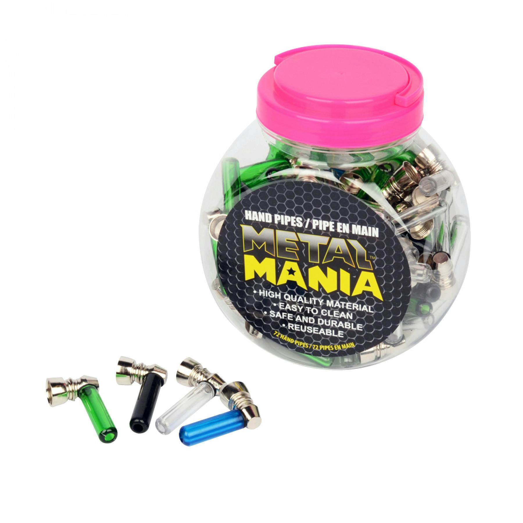 Metal mania - nickel & acrylic pipe - cindy's assorted