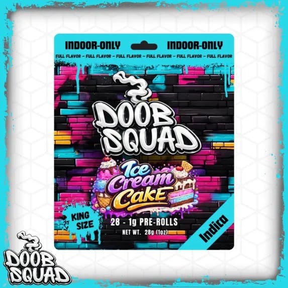 Doob Squad - 28-Pack 1g Prerolls - Ice Cream Cake