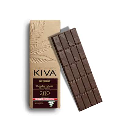 Product: Kiva | Dark Chocolate Bar | 200mg*
