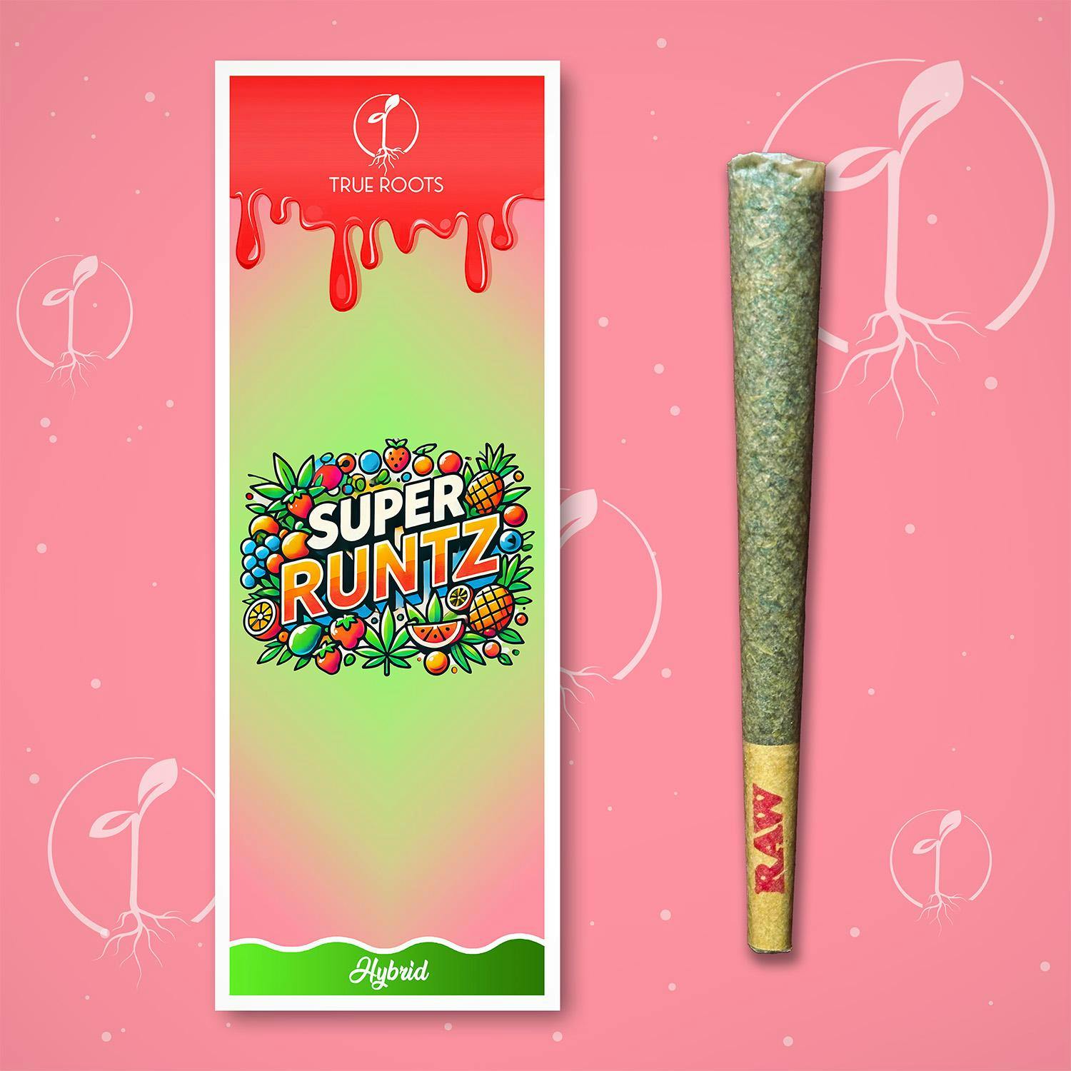 True Roots Preroll | Kiefy Cone Super Runtz