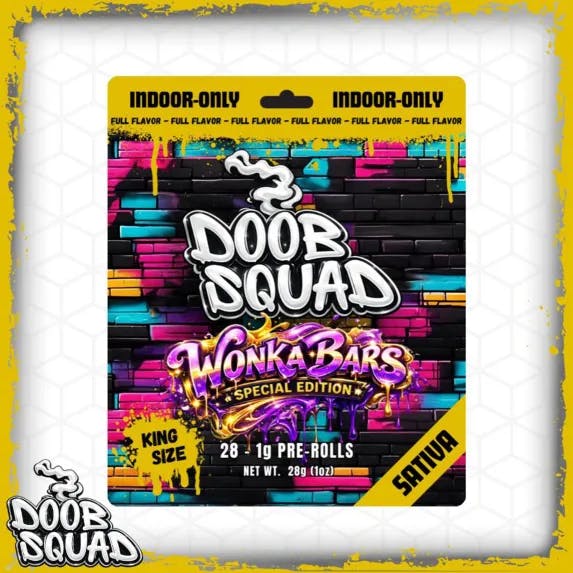 Doob Squad - 28-Pack 1g Prerolls - Wonka Bars