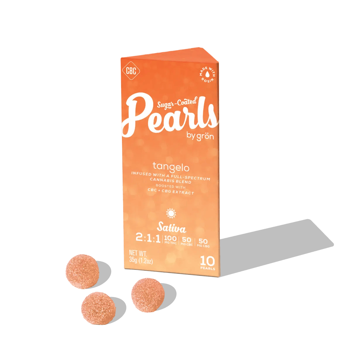 Product Pearls - Tangelo - 100mg - 2:1:1