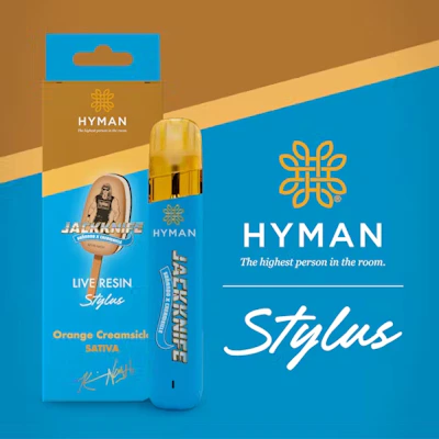 Hyman x Kevin Nash - 1g Live Resin Stylus Disposable - JackKnife