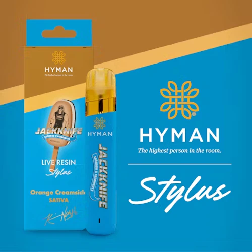 Hyman x Kevin Nash - 1g Live Resin Stylus Disposable - JackKnife