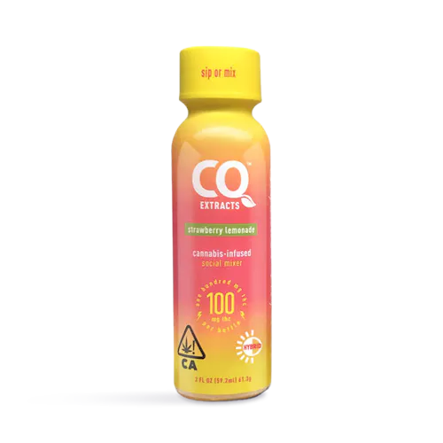 CQ 2oz Strawberry Lemonade 100mg-active