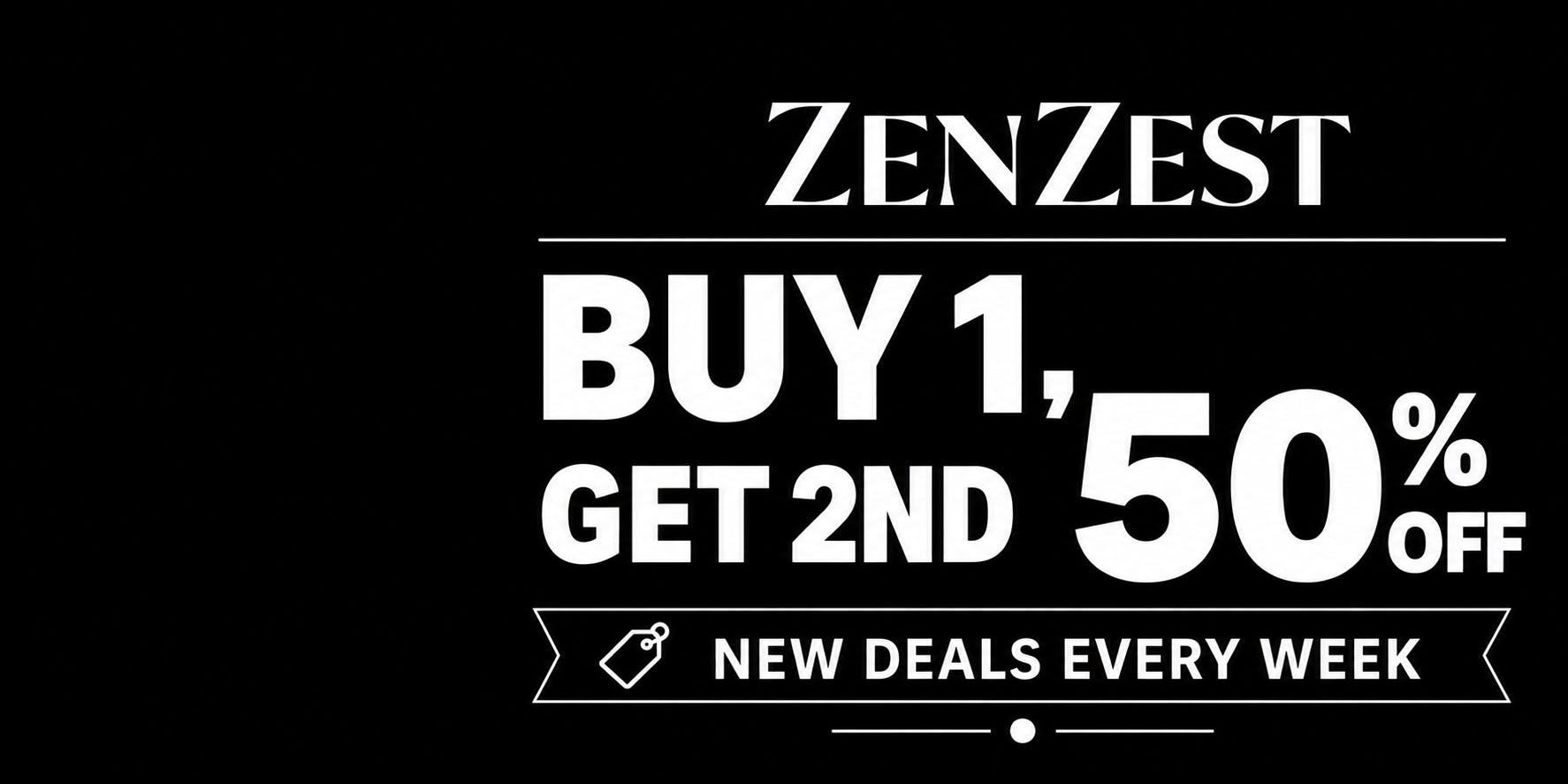 Buy 1 Get 1 50 % OFF -Flower