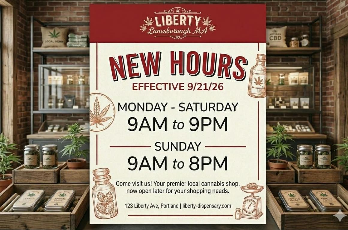 NEW store hours