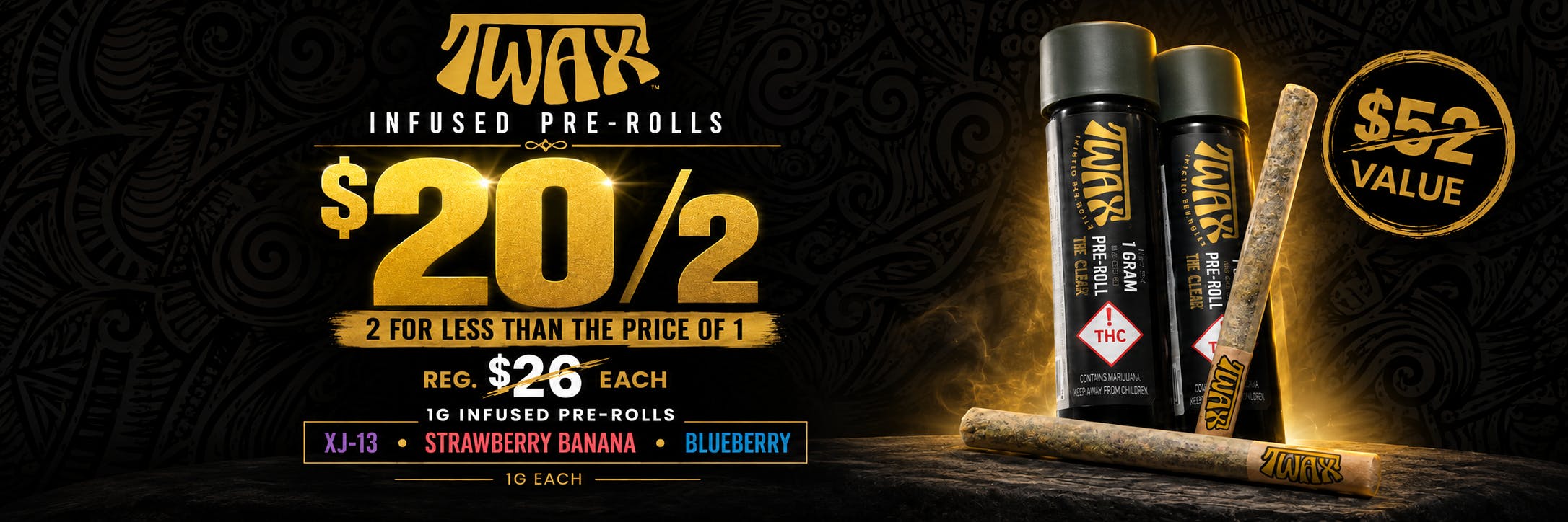 Twax $20 for 2