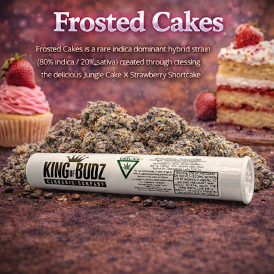 KOB - 1g Preroll - Frosted Cake