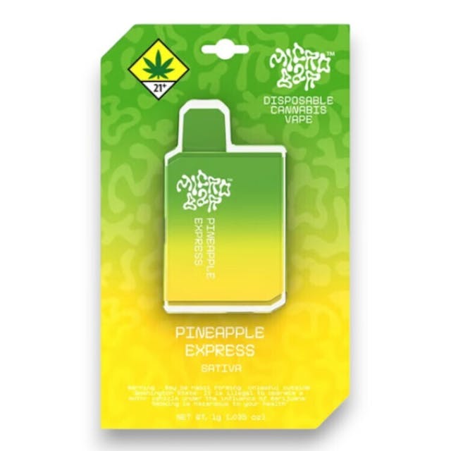 Disposable vaporizers contain concentrated cannabis oil that is heated by an attached battery and inhaled. These products come charged and ready to go, and are not designed to be reused, refilled, or recharged. These products are often very potent and are designed to be consumed in 2-3 second puffs.