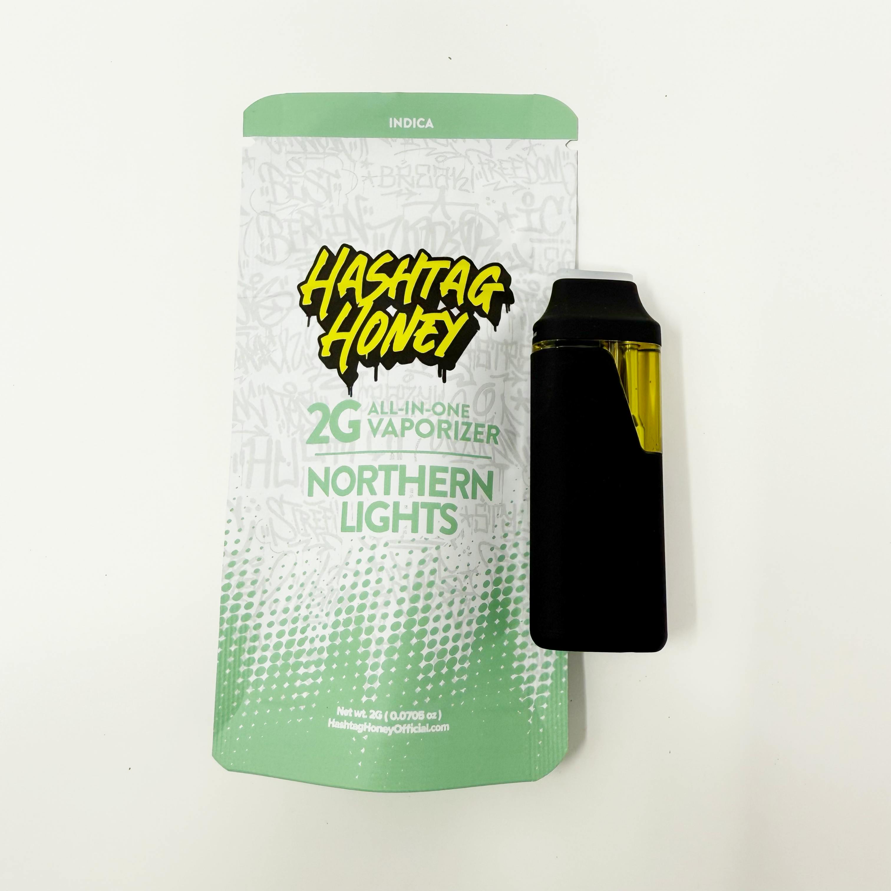 Hashtag Honey | 2g AIO Vape | Northern Lights