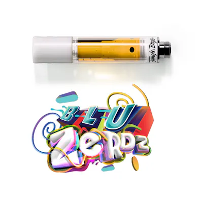 Blu Zerdz - Live Resin 510 Cartridge, as Jungle Boys's menu shows it