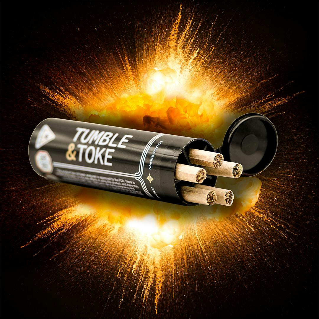 Super Silver Haze OG | Pre-Roll 5pk | 0.5G | by Tumble & Toke